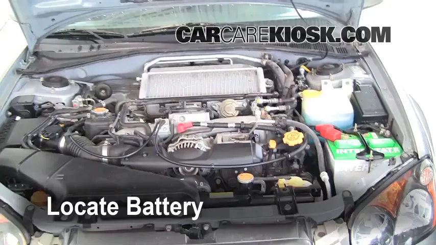 2005 Subaru Impreza WRX 2.0L 4 Cyl. Turbo Sedan Batería Encendido de puente
